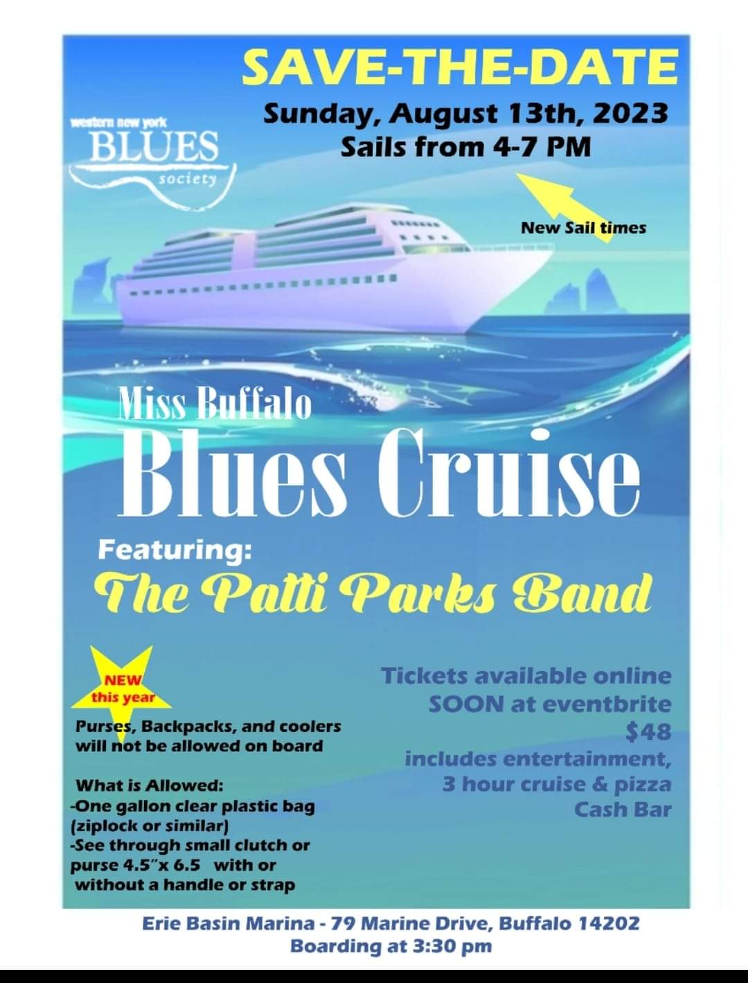 Blues Cruise Featuring Patti Parks